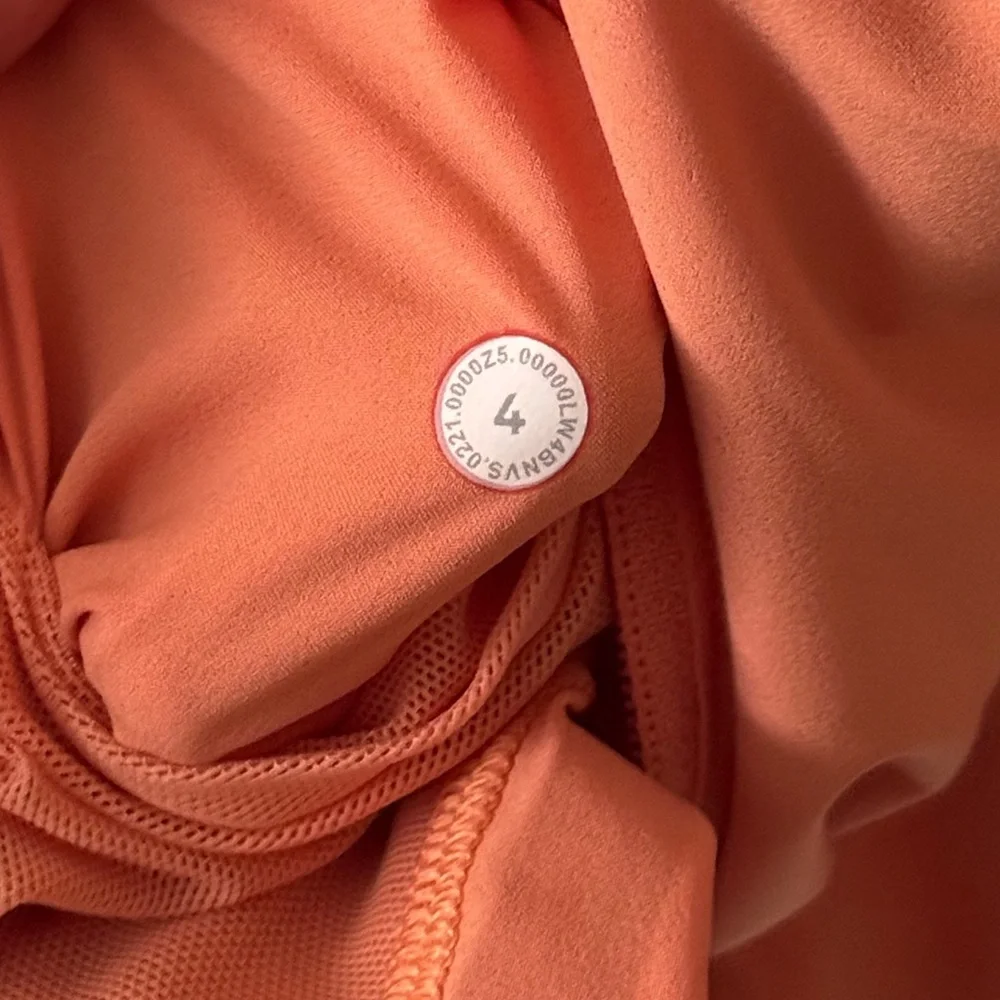lululemon athletica Peach Zip-Up Hooded Jacket